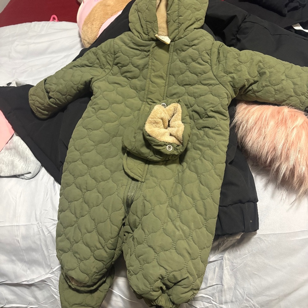 Baby green jacket